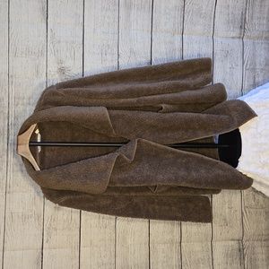 Hugs from Soft Surroundings Sherpa Cardigan Jacket, Women's Small